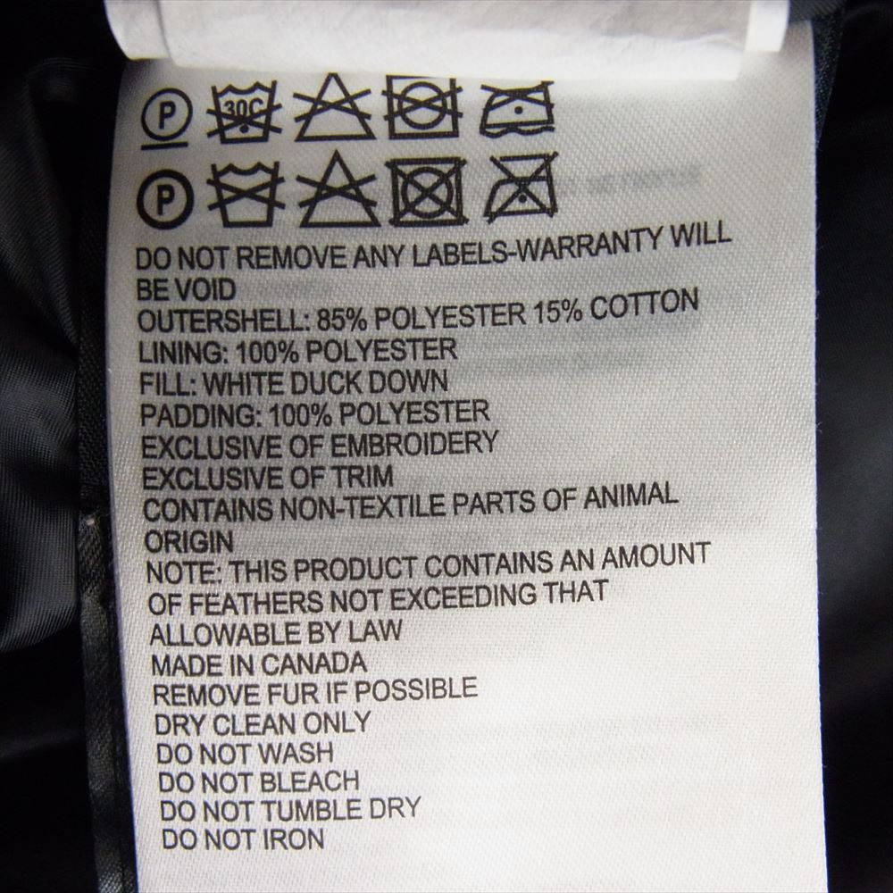 CANADA GOOSE カナダグース 4550MB 国内正規品 サザビーリーグ MAITLAND PARKA メイトランド パーカ ダウン ジャケット S ブラック ブラック系 S【中古】