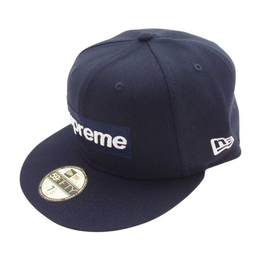 Supreme シュプリーム 24SS × New Era ニューエラ MLB Teams Box Logo ボックス ロゴ キャップ ネイビー系 7.5 59.6cm【新古品】【未使用】【中古】
