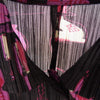 PLEATS PLEASE プリーツプリーズ イッセイミヤケ PP71-JJ902 Perfume Design Graphics Shirt Top パフューム グラフィック 総柄 プリーツ加工 ブラウス ブラック系 4【美品】【中古】