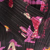 PLEATS PLEASE プリーツプリーズ イッセイミヤケ PP71-JJ902 Perfume Design Graphics Shirt Top パフューム グラフィック 総柄 プリーツ加工 ブラウス ブラック系 4【美品】【中古】