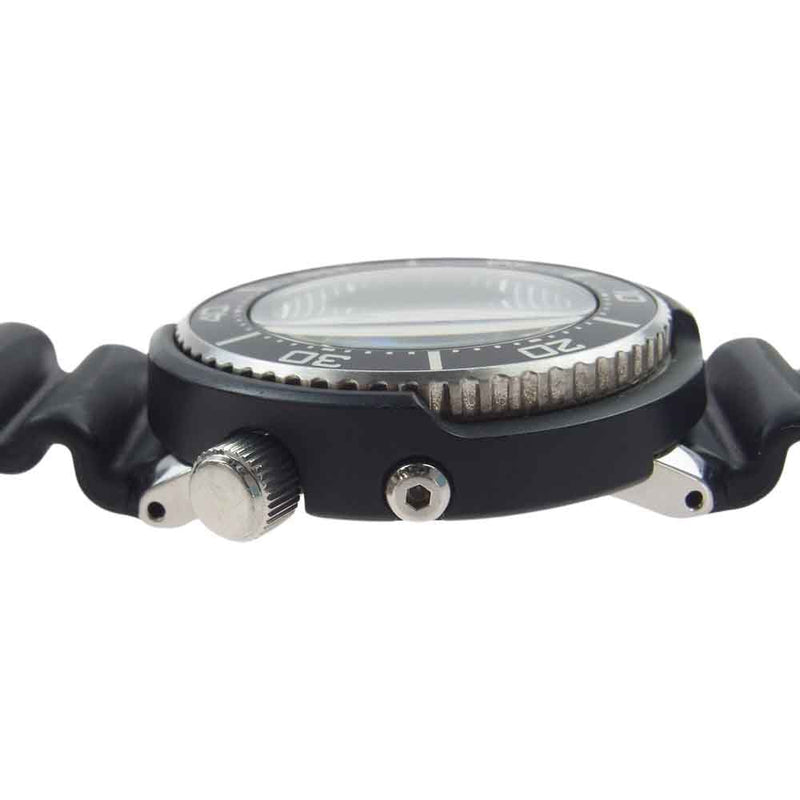 SEIKO セイコー V147-0BG0 プロスペックス ダイバースキューバ ソーラー 腕時計 ウォッチ ブラック系【中古】