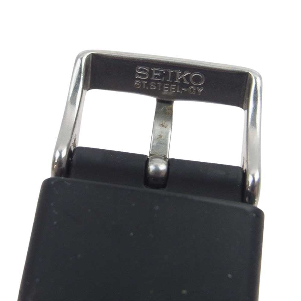 SEIKO セイコー V147-0BG0 プロスペックス ダイバースキューバ ソーラー 腕時計 ウォッチ ブラック系【中古】