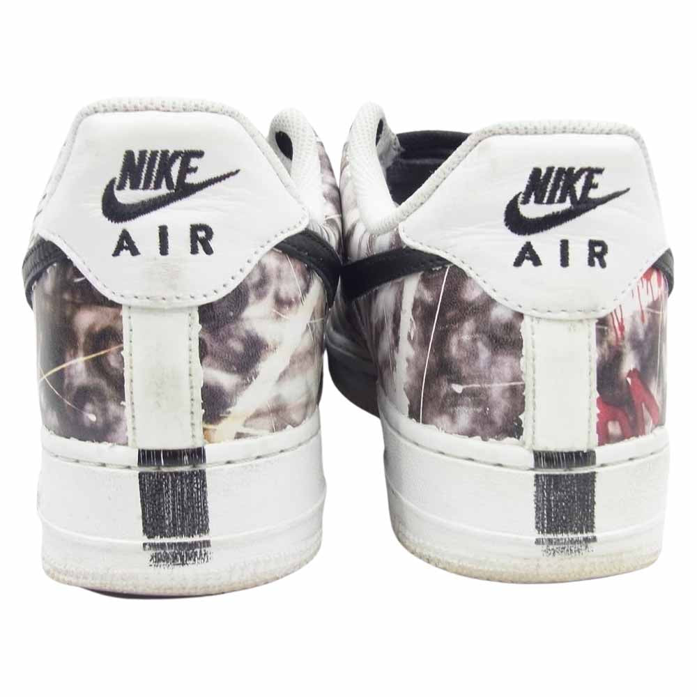 NIKE ナイキ DD3223-100 フェイクバスターズ鑑定済 × PEACEMINUSONE ピースマイナスワン Air Force 1 Low Para-noise White Black AF1 エアフォースワン ロー パラノイズ ホワイト ブラック スニーカー マルチカラー系 26.5cm【中古】