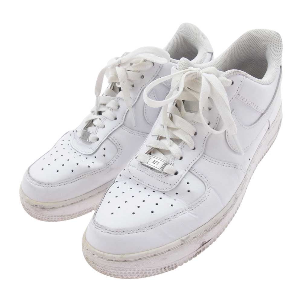 NIKE ナイキ 315122-111 AIR FORCE 1 LOW エアフォース1 ロー スニーカー ホワイト系 26.5cm【中古】