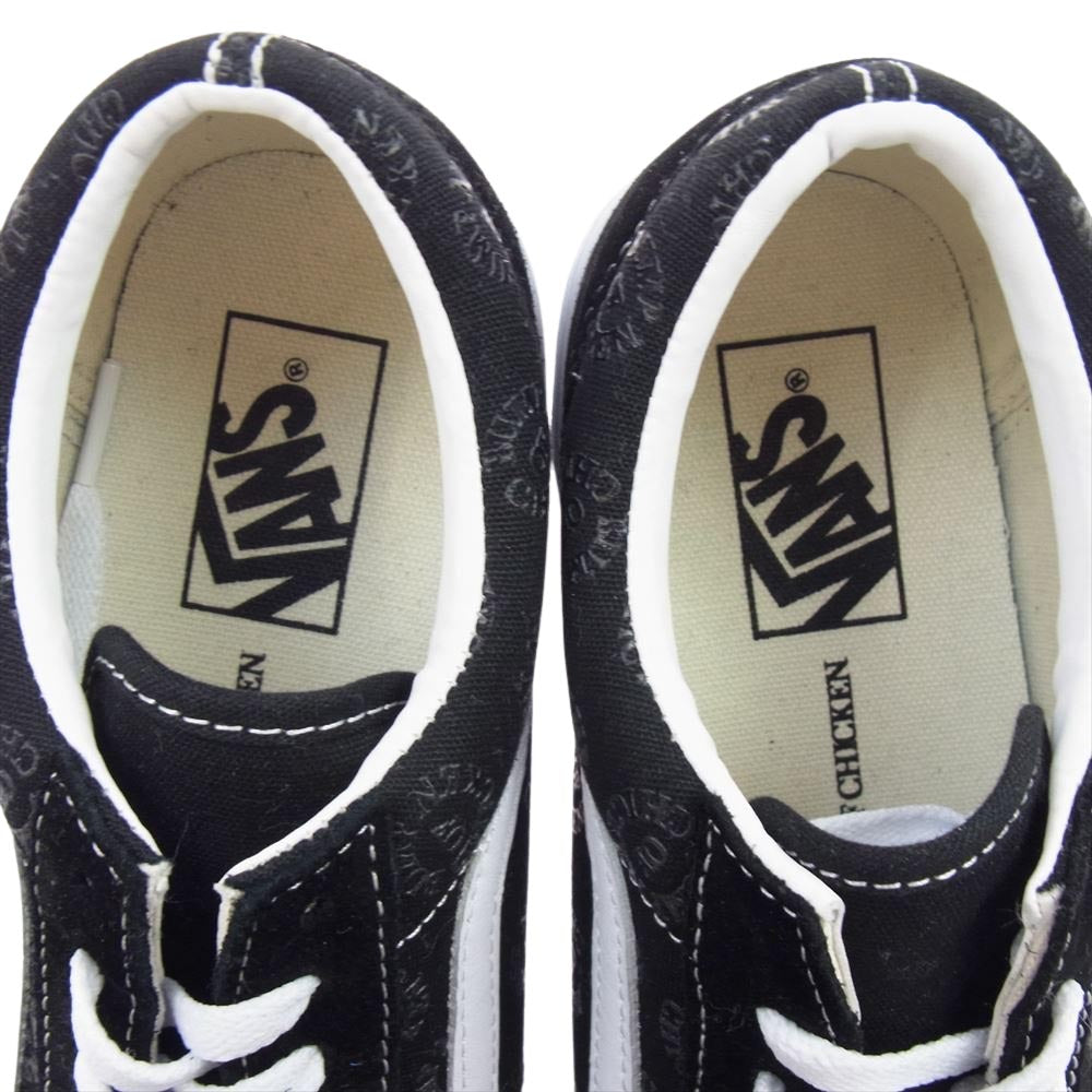 VANS バンズ BUMP OF CHICKEN バンプオブチキン オールドスクール スニーカー ブラック系 27cm【美品】【中古】