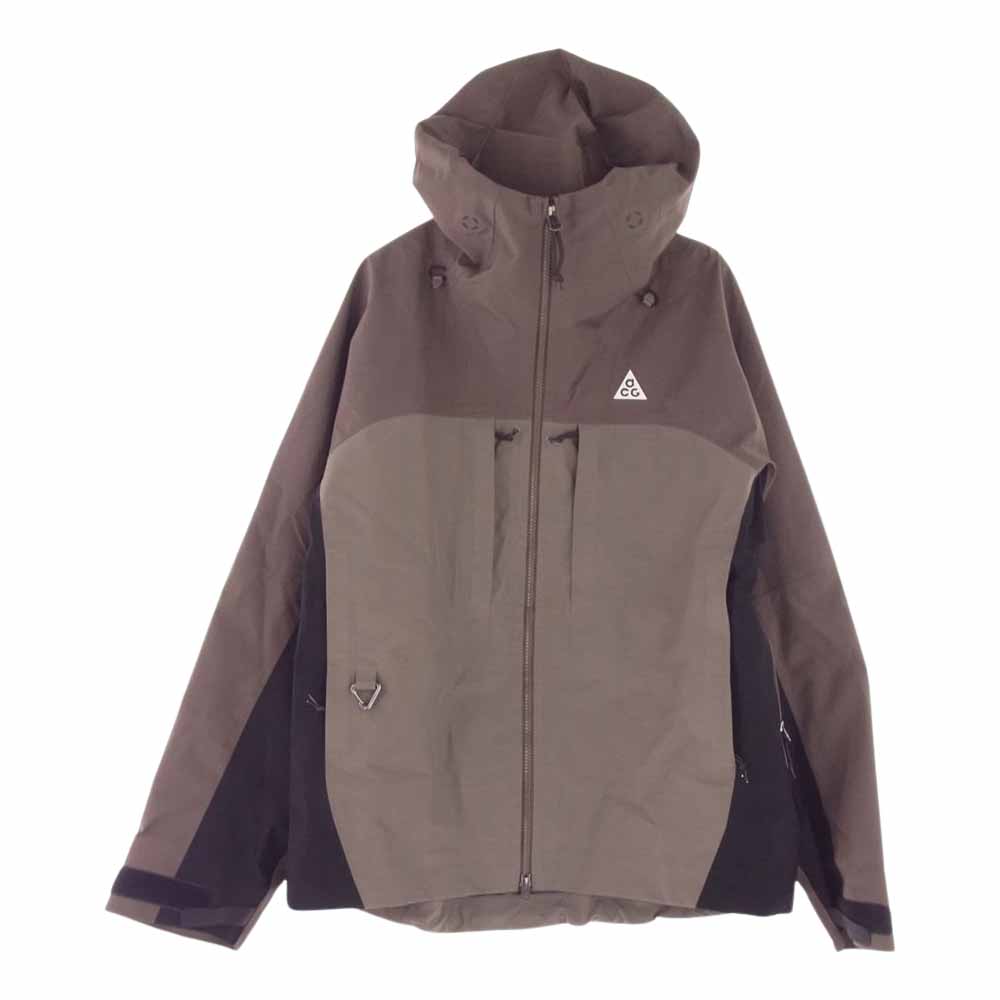 NIKE ナイキ DQ5772-004 ACG SFADV MSRY RIDGE HOODIE JACKET エージーシー フーディー ジャケット ダークブラウン系 L【美品】【中古】