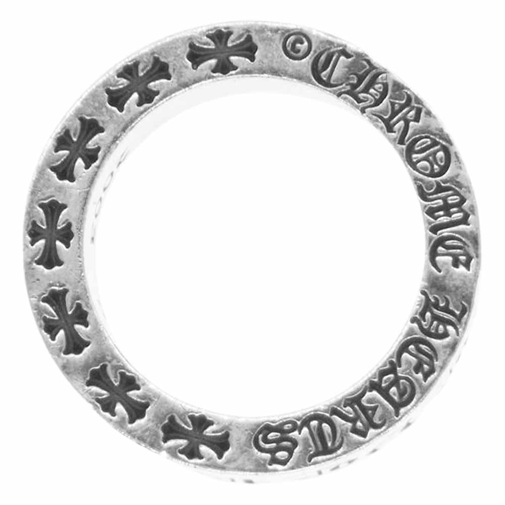 CHROME HEARTS クロムハーツ（原本無） SPACER FOREVER フォーエバー 6mm スペーサー リング シルバー系 7号【中古】