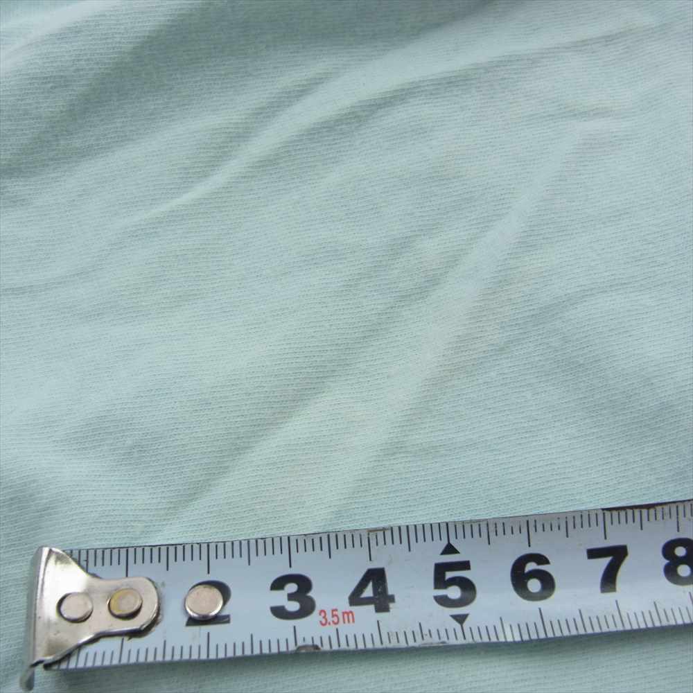 STUSSY ステューシー ロゴ プリント Tシャツ 半袖 ライトブルー系 M【中古】