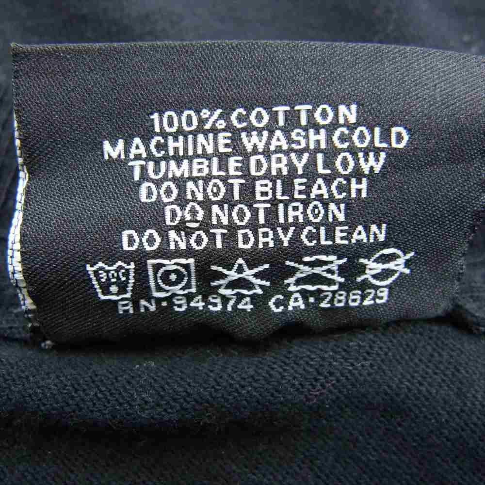 STUSSY ステューシー バックプリント スケボー Tシャツ 半袖 ブラック系 M【中古】