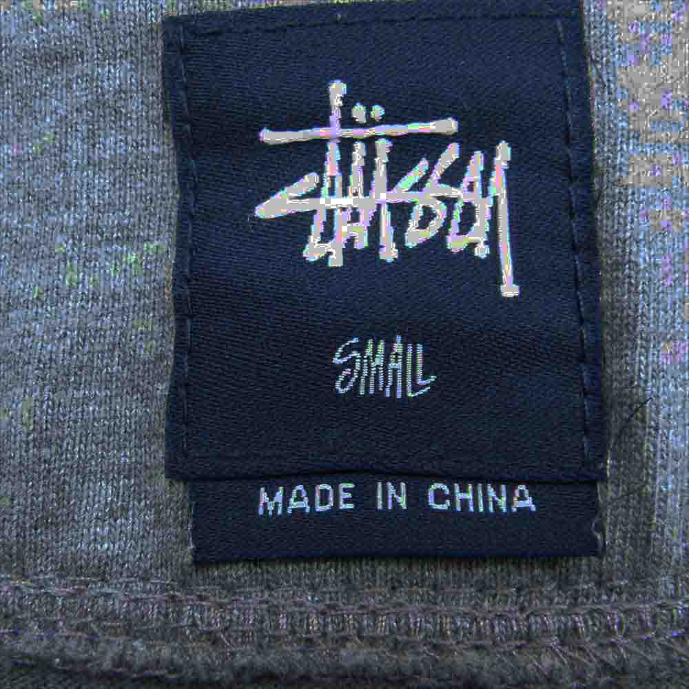 STUSSY ステューシー コットン ベースボール シャツ グレー系 S【中古】