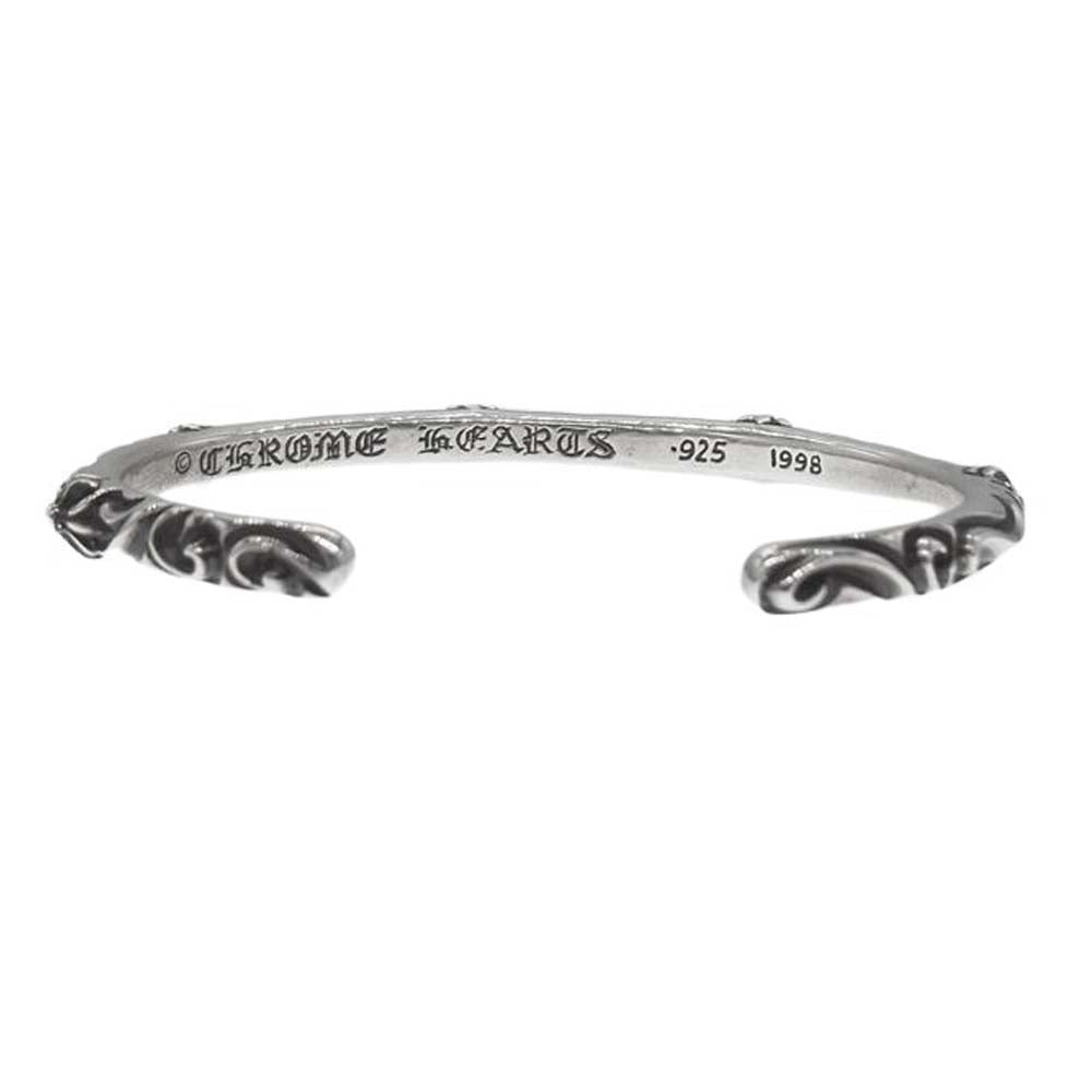 CHROME HEARTS クロムハーツ（原本無） SBT バンド ブレスレット バングル シルバー系【中古】