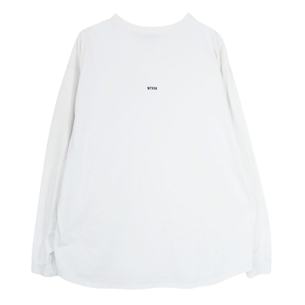 WTAPS ダブルタップス 182ATDT-CSM04 BLANK LS 02/TEE.COPO ブランク ロング スリーブ Tシャツ ロンT ホワイト ホワイト系 X 04【中古】