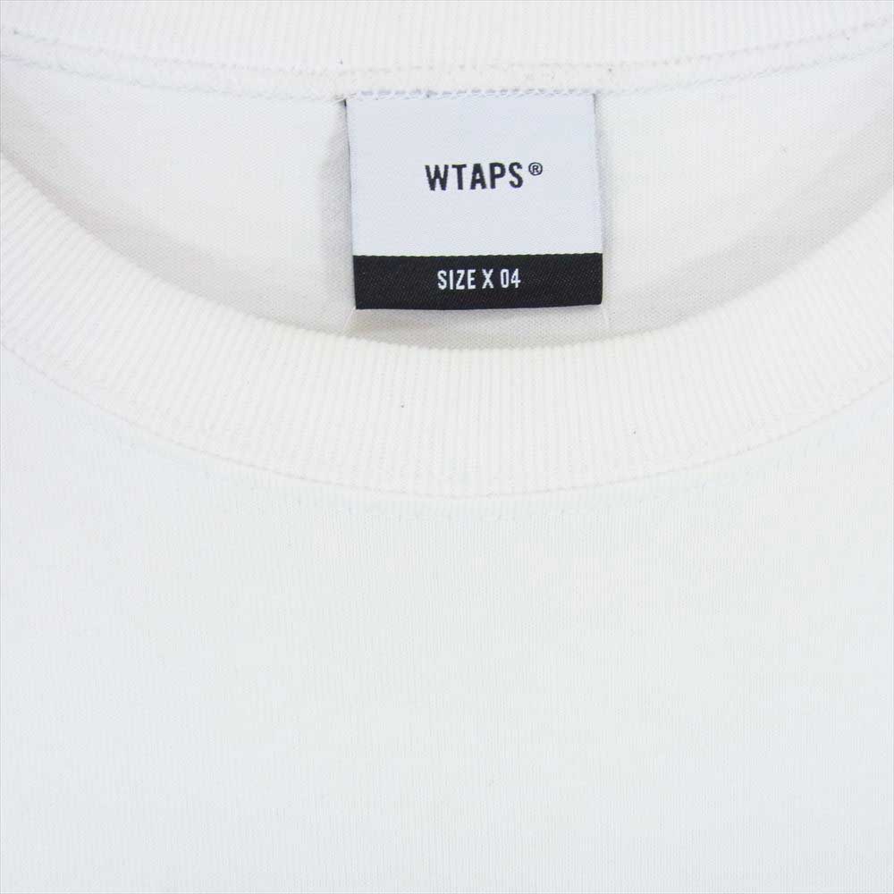 WTAPS ダブルタップス 182ATDT-CSM04 BLANK LS 02/TEE.COPO ブランク ロング スリーブ Tシャツ ロンT ホワイト ホワイト系 X 04【中古】