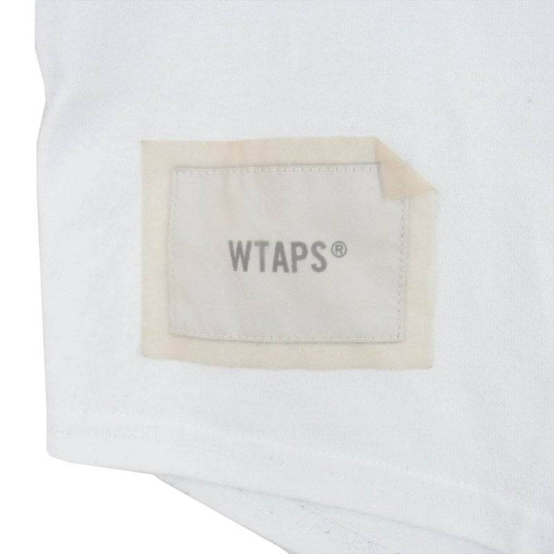 WTAPS ダブルタップス 182ATDT-CSM04 BLANK LS 02/TEE.COPO ブランク ロング スリーブ Tシャツ ロンT ホワイト ホワイト系 X 04【中古】