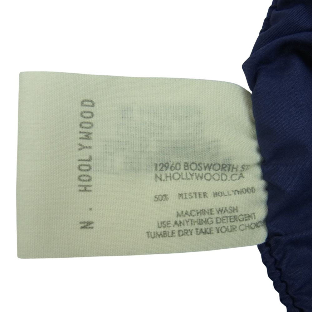 N.HOOLYWOOD エヌハリウッド 9231-CP54-002 HALF PANTS ハーフ ナイロン ショート パンツ パープル系 42【中古】