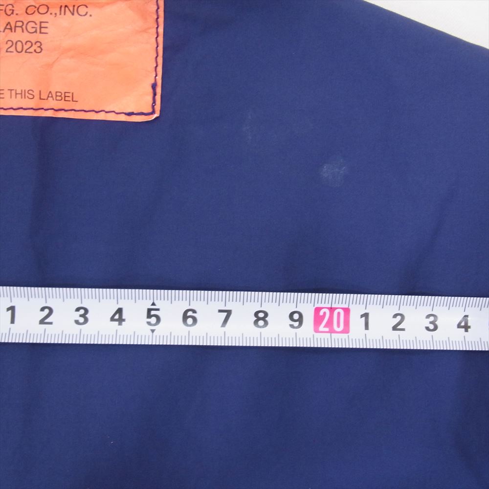 N.HOOLYWOOD エヌハリウッド 9231-SH51-002 HALF SLEEVE BIG SHIRT ハーフ スリーブ ナイロン ビッグ シャツ  パープル系 42【中古】