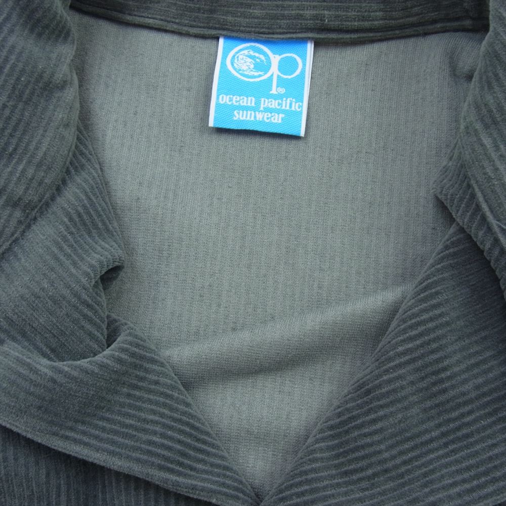 N.HOOLYWOOD エヌハリウッド 1223-SH01-002 Ocean Pacific オーシャンパシフィック コーデュロイ ドロップショルダー シャツ パンツ セットアップ 半袖 モスグリーン系 42【中古】