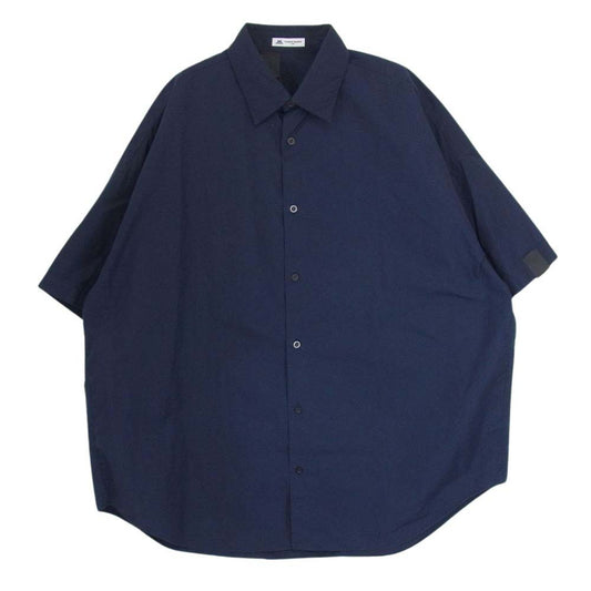 N.HOOLYWOOD エヌハリウッド 391-SH10-006　 × THOMAS MASON トーマスメイソン オーバーサイズ ドレスシャツ ネイビー系 40【中古】