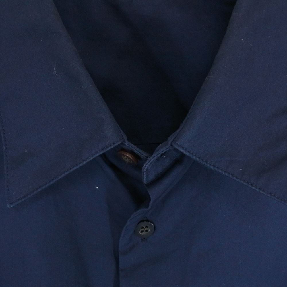 N.HOOLYWOOD エヌハリウッド 391-SH10-006　 × THOMAS MASON トーマスメイソン オーバーサイズ ドレスシャツ ネイビー系 40【中古】