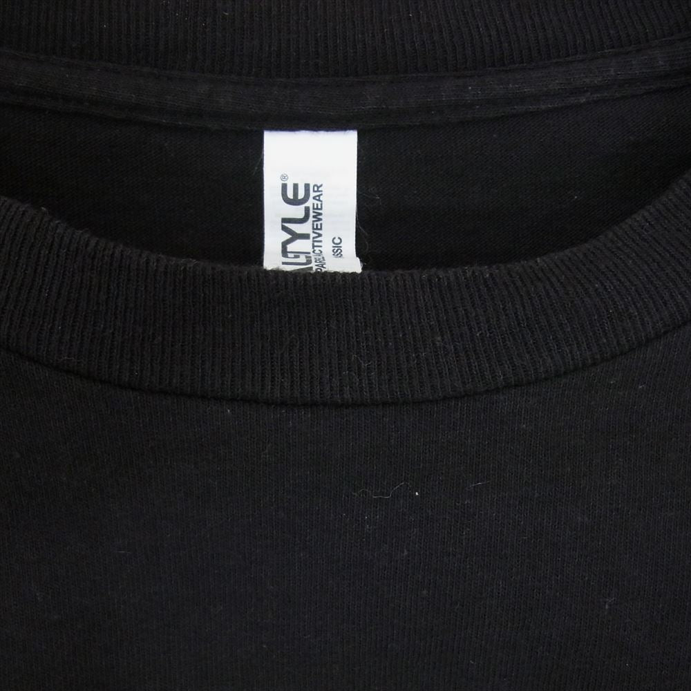 TENDERLOIN テンダーロイン 21SS TEE PLP ポルネオスカル プリント Tシャツ 半袖 ブラック系 XL【中古】