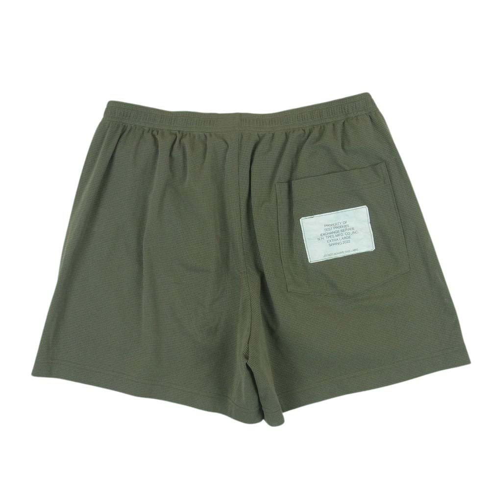 N.HOOLYWOOD エヌハリウッド 9221-CP09-011 EXCHANGE SERVICE TACTICAL PANTS メッシュ タクティカル ショート パンツ ショーツ カーキ系 42【中古】