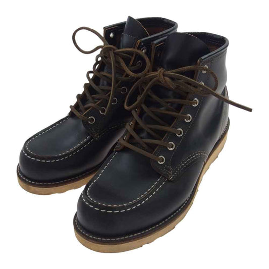 RED WING レッドウィング 9874 犬タグ 復刻 茶芯 IRISH SETTER アイリッシュセッター クロンダイク ワーク ブーツ ブラック系 9E【中古】