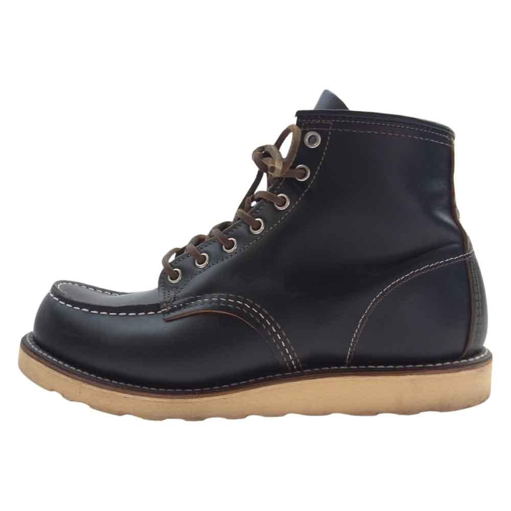 RED WING レッドウィング 9874 犬タグ 復刻 茶芯 IRISH SETTER アイリッシュセッター クロンダイク ワーク ブーツ ブラック系 9E【中古】