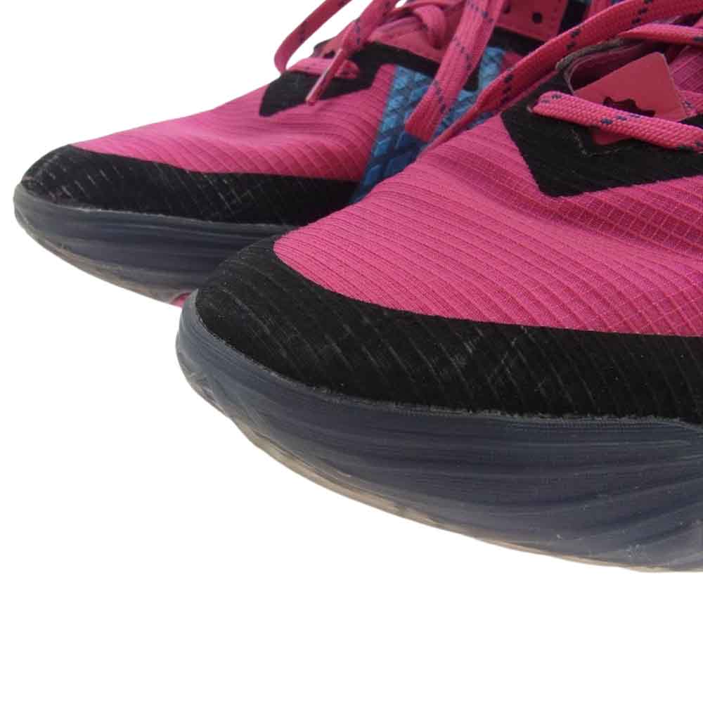 NIKE ナイキ CV7562-600 LEBRON 18 LOW NEON NIGHTS バスケットボール レブロン 18 ロー ネオン ナイト スニーカー ピンク系 27cm【中古】