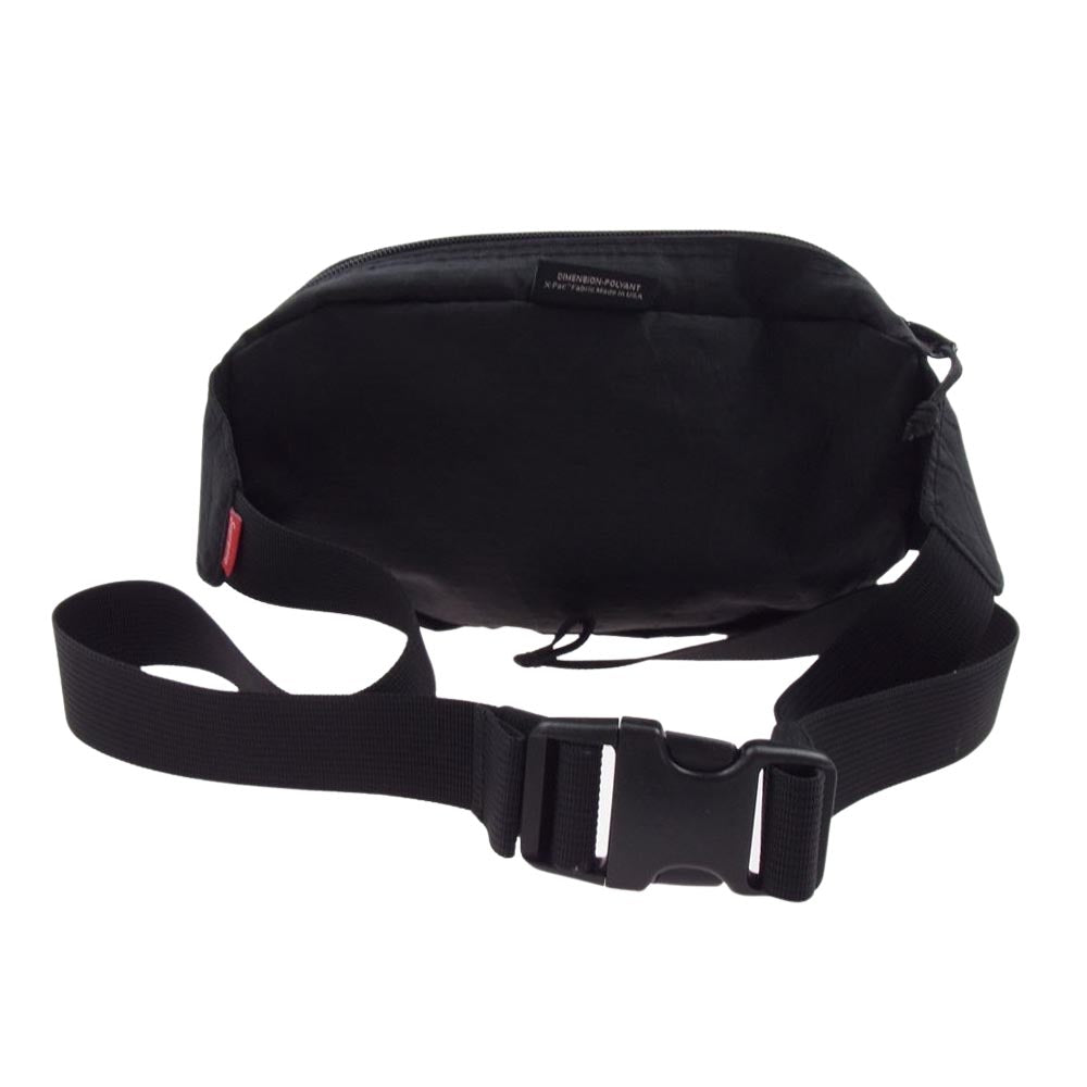 Supreme シュプリーム 18AW Waist Bag ウェスト バッグ ボックスロゴ ショルダー バッグ ポーチ ブラック系【中古】