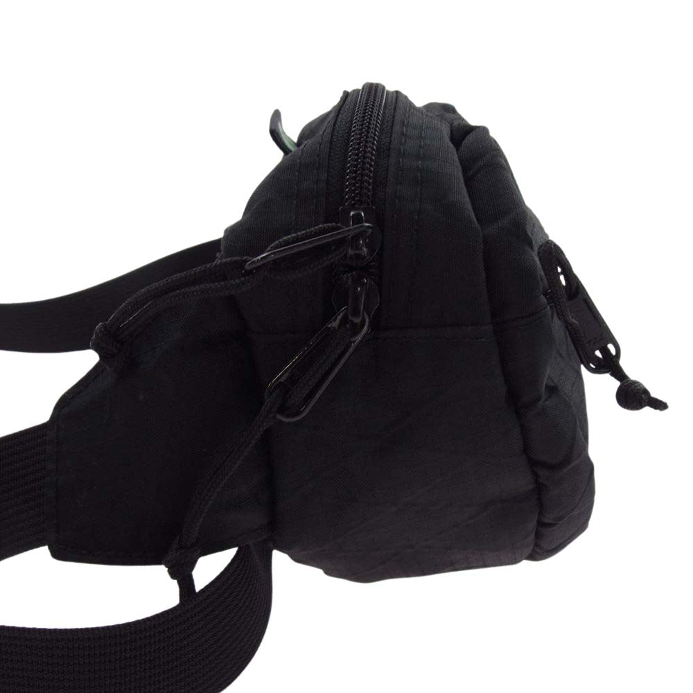 Supreme シュプリーム 18AW Waist Bag ウェスト バッグ ボックスロゴ ショルダー バッグ ポーチ ブラック系【中古】