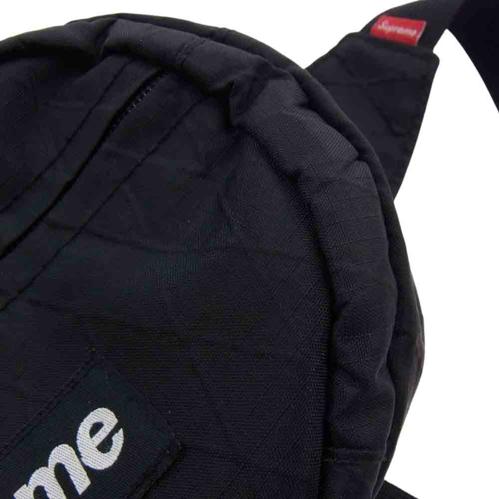Supreme シュプリーム 18AW Waist Bag ウェスト バッグ ボックスロゴ ショルダー バッグ ポーチ ブラック系【中古】