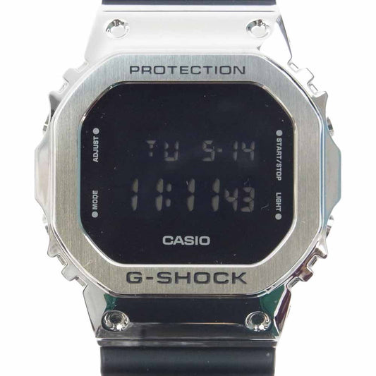 CASIO G-SHOCK カシオ ジーショック GM-5600-1fj メタルカバード 腕時計 リスト ウォッチ ブラック系【中古】