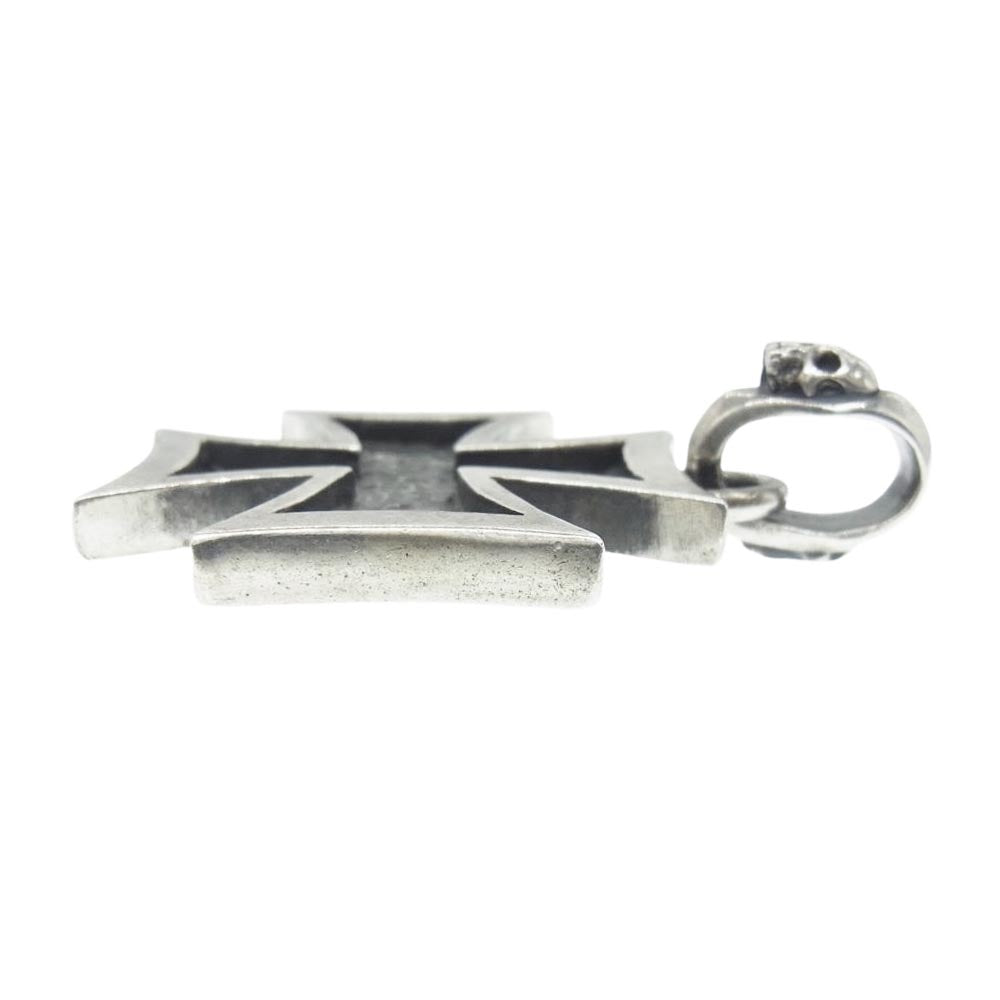 ディールデザイン　ペンダント トップ　アイアンクロス　スカル　エクストララージ DEAL DESIGN(ディールデザイン) アイアン クロス エクストラ ラージ