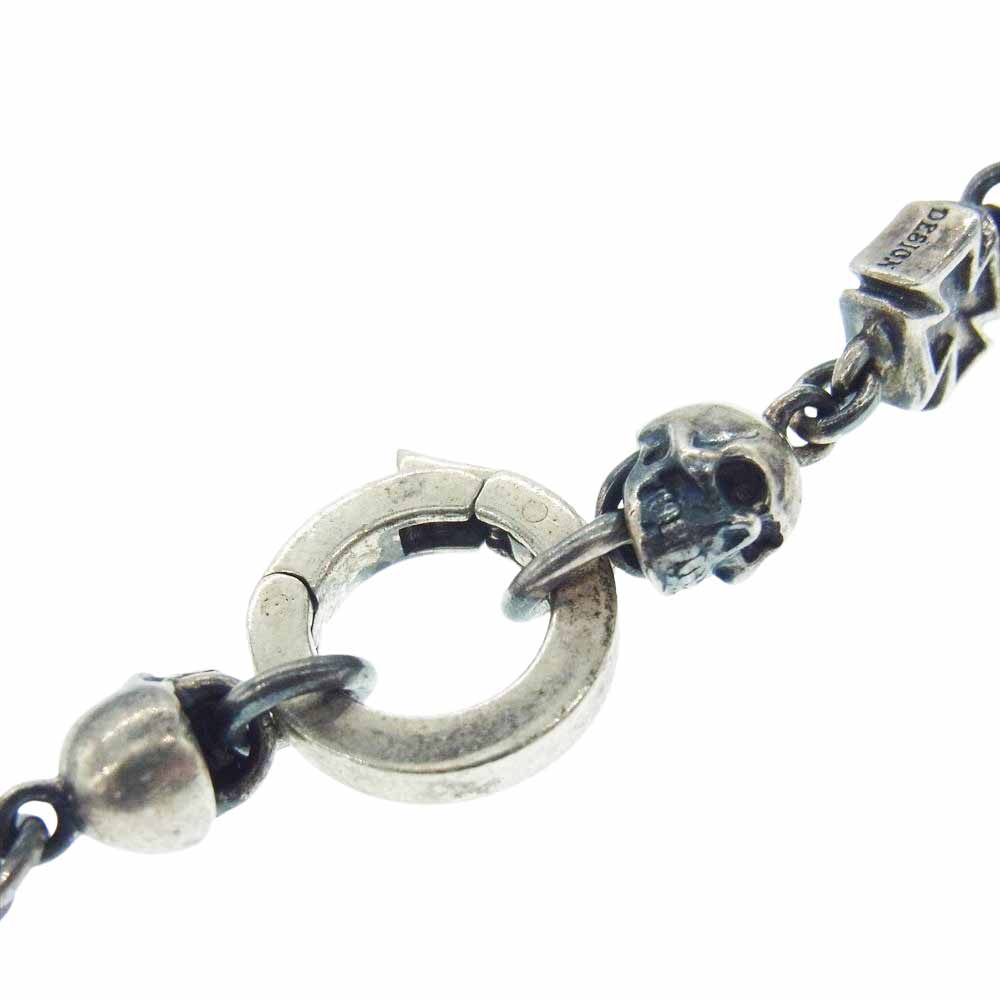 DEAL DESIGN ディールデザイン スカルズ アンド クロス チェーン  ネックレス【中古】