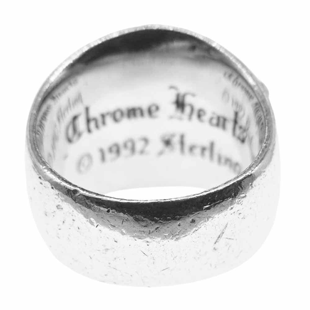 CHROME HEARTS クロムハーツ（原本無） KEEPER RING キーパー リング シルバー系 19号【中古】