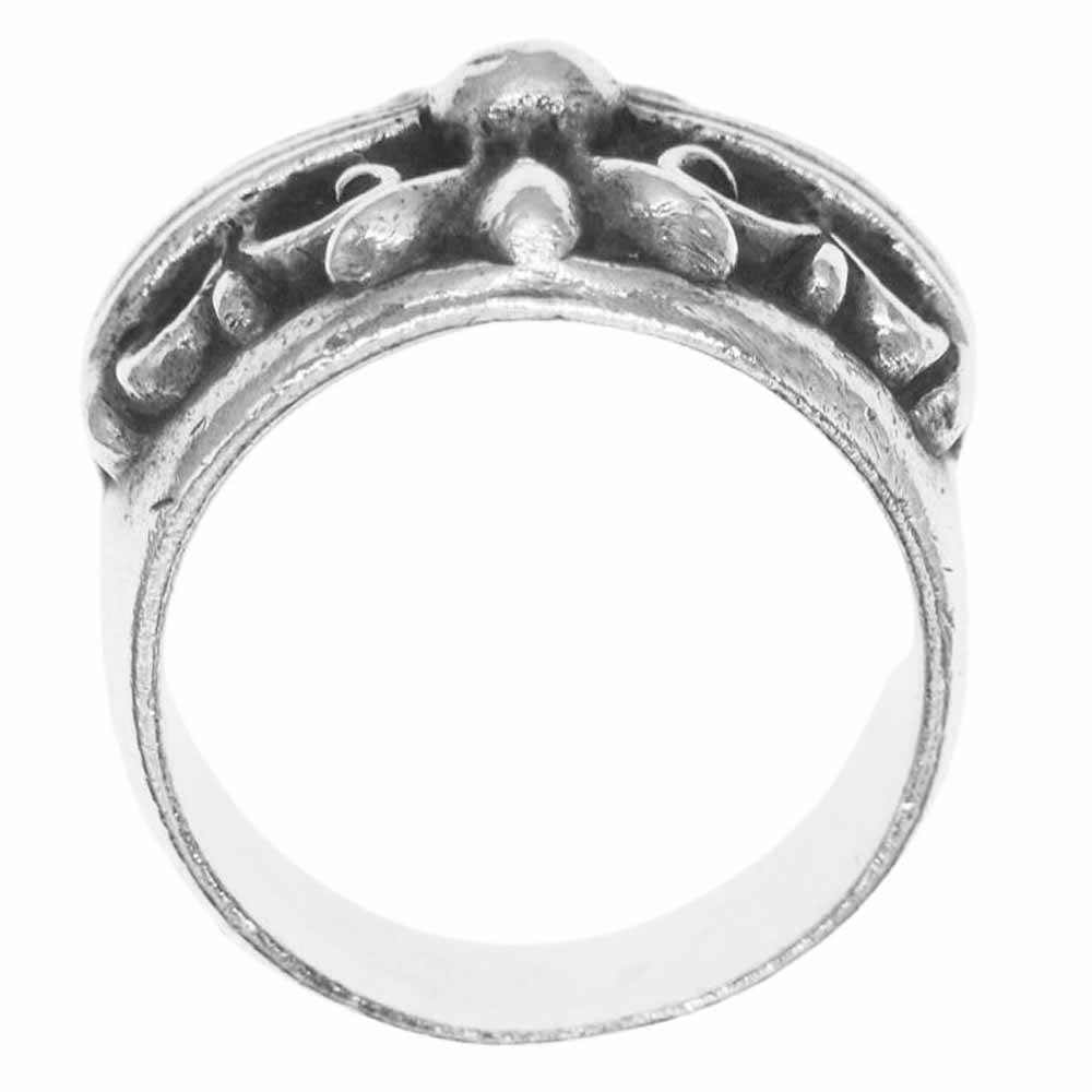 CHROME HEARTS クロムハーツ（原本無） KEEPER RING キーパー リング シルバー系 19号【中古】