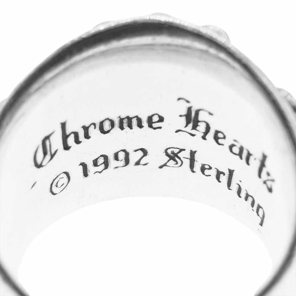 CHROME HEARTS クロムハーツ（原本無） KEEPER RING キーパー リング シルバー系 19号【中古】