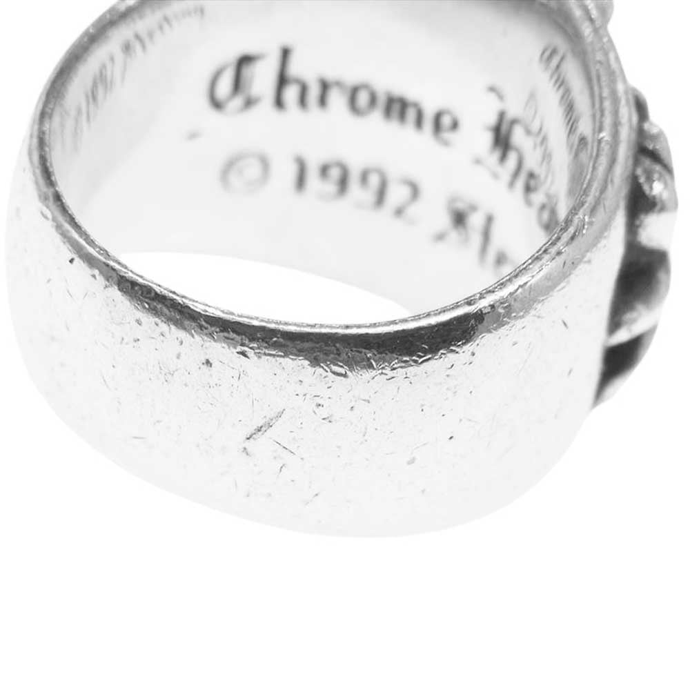 CHROME HEARTS クロムハーツ（原本無） KEEPER RING キーパー リング シルバー系 19号【中古】