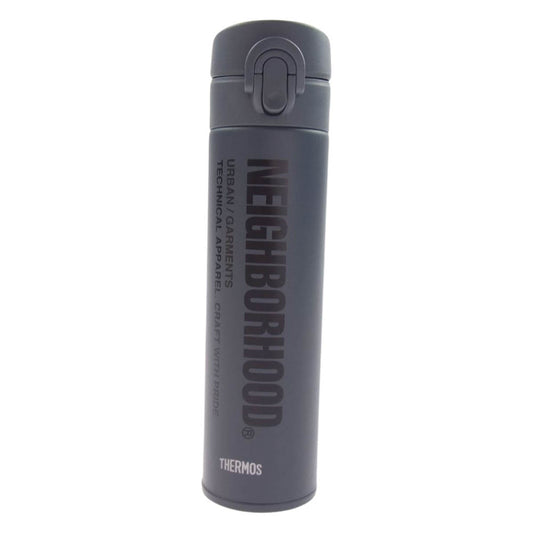 NEIGHBORHOOD ネイバーフッド 24SS 241TXTXN-AC01 NH X THERMOS . JNI-404 WATER BOTTLE サーモス 真空断熱 ケータイ マグ ウォーター ボトル グレー系【極上美品】【中古】