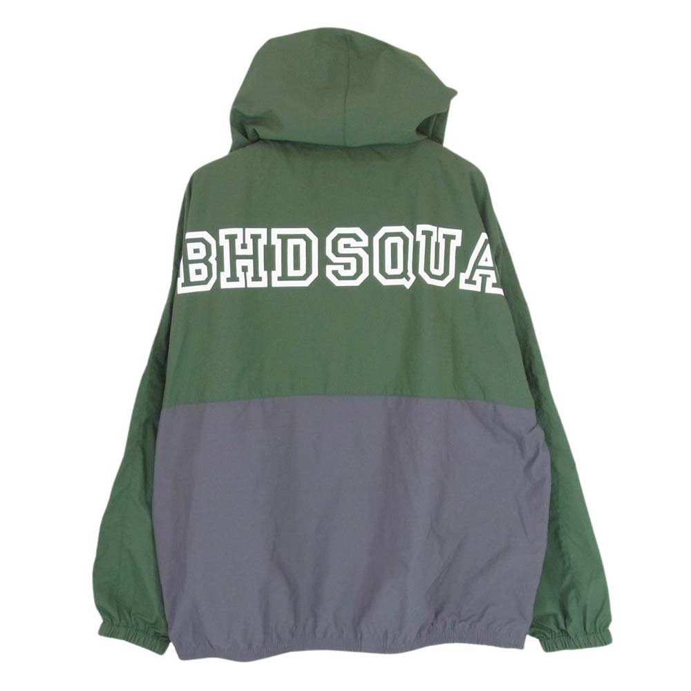 NEIGHBORHOOD ネイバーフッド 24SS 241TSNH-JKM03 BICOLOR ANORAK JACKET バイカラー アノラック ジャケット グレー系 S【極上美品】【中古】