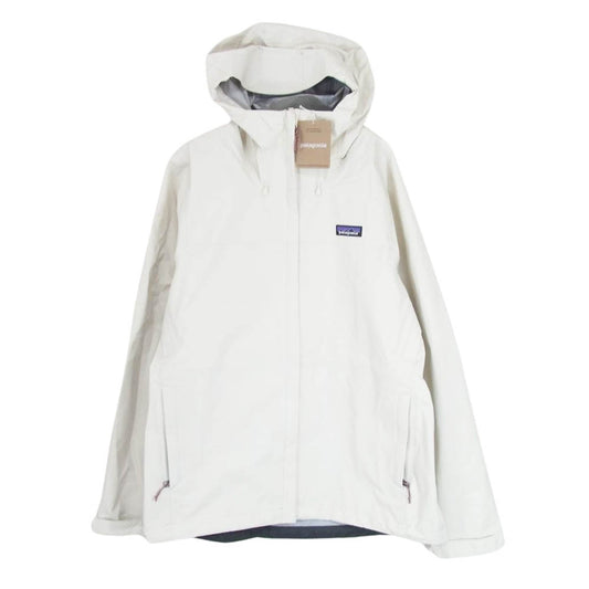 patagonia パタゴニア 24SS 85246 24年製 TORRENTSHELL PARKA ウィメンズ トレント シェル3L ジャケット マウンテン パーカー オフホワイト系 M【極上美品】【中古】