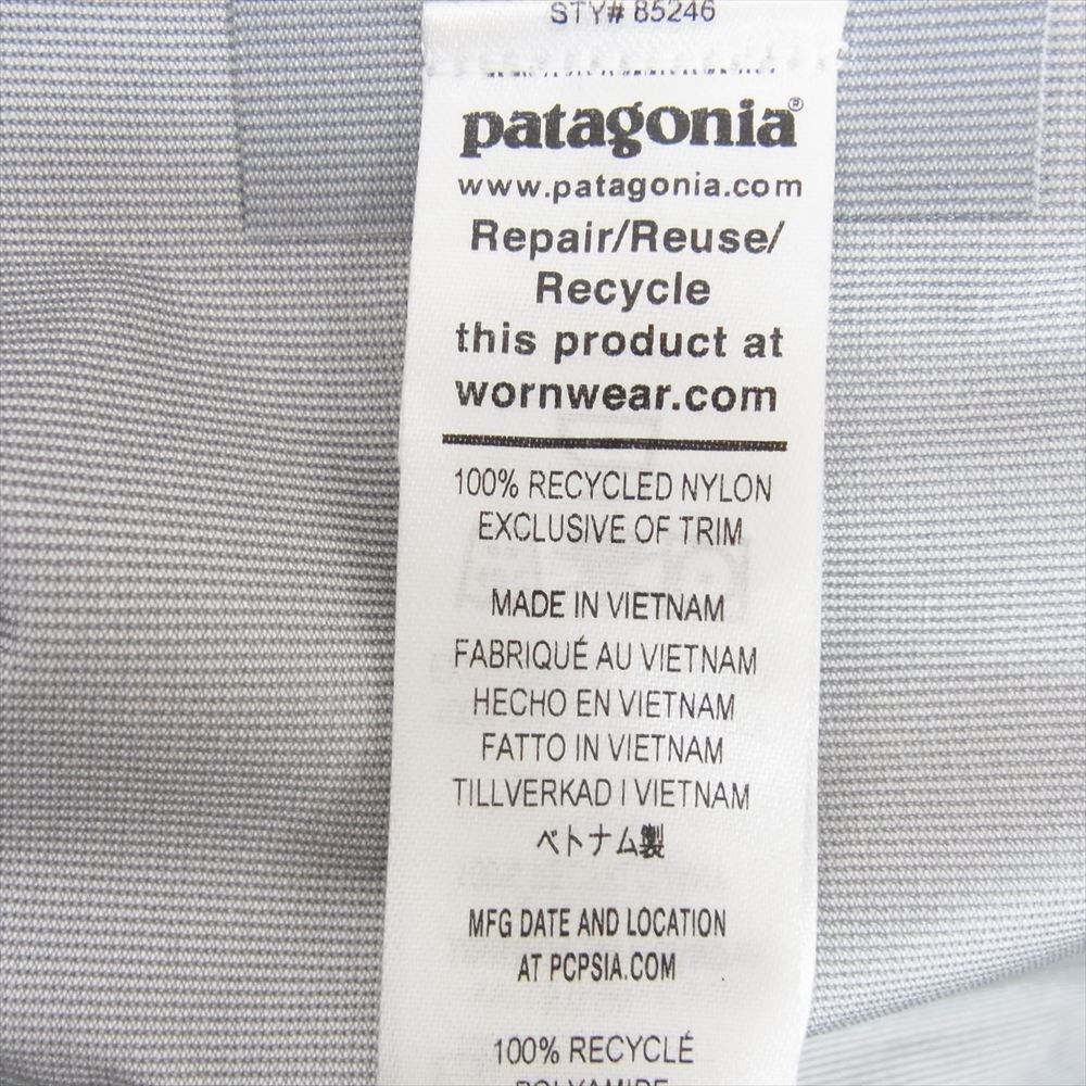 patagonia パタゴニア 24SS 85246 24年製 TORRENTSHELL PARKA ウィメンズ トレント シェル3L ジャケット マウンテン パーカー オフホワイト系 M【極上美品】【中古】