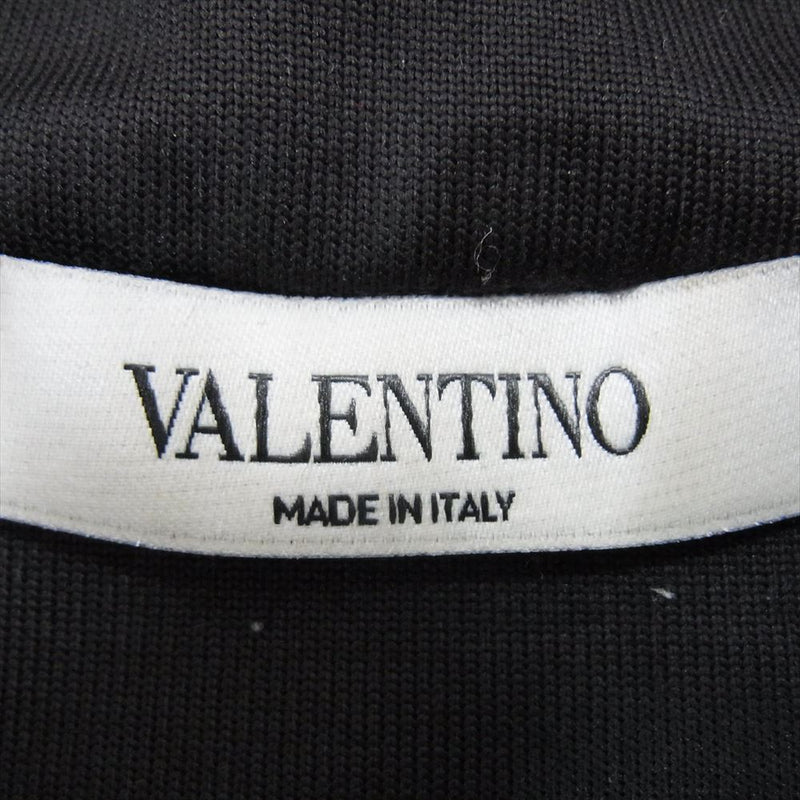 VALENTINO ヴァレンティノ ロゴ ジャージ トラック ジャケット ブラック系 S【中古】