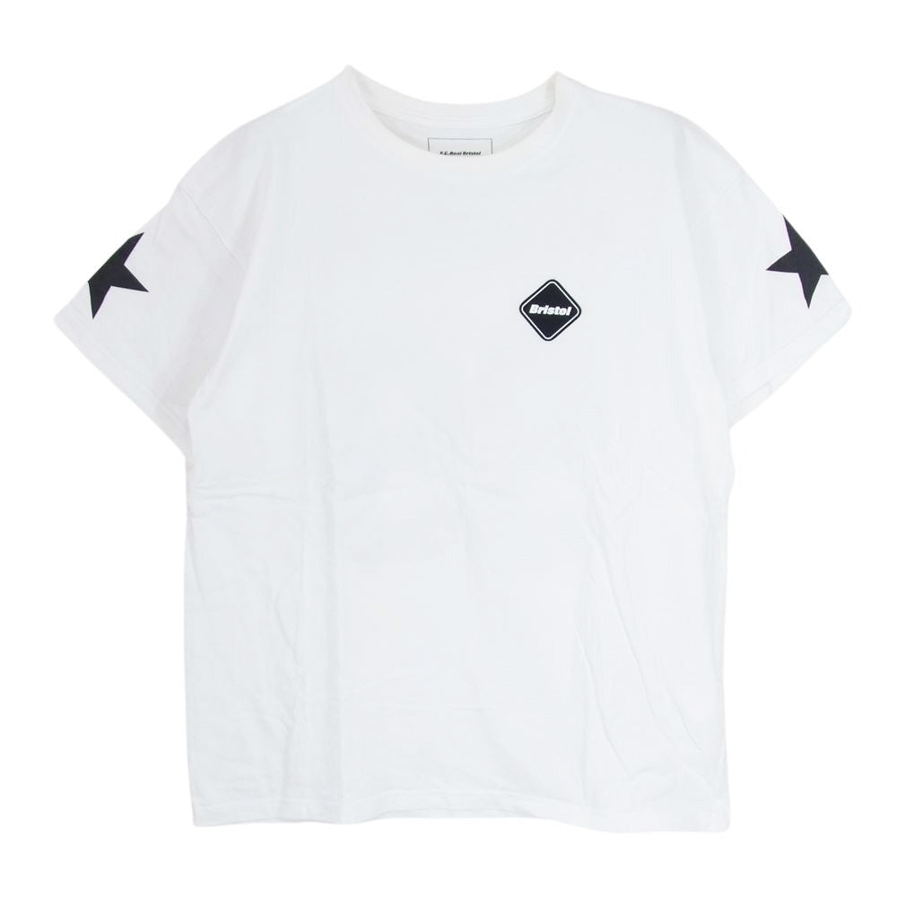 F.C.R.B. エフシーアールビー FCRB-145002 NUMBERING TEE ナンバリング  半袖 Tシャツ  ホワイト系 S【中古】