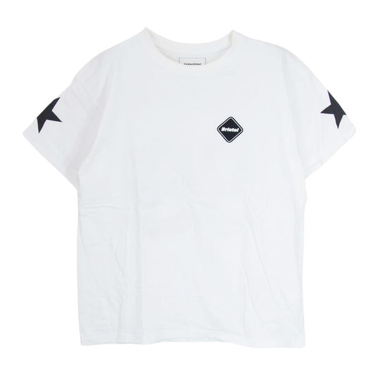 F.C.R.B. エフシーアールビー FCRB-145002 NUMBERING TEE ナンバリング  半袖 Tシャツ  ホワイト系 S【中古】