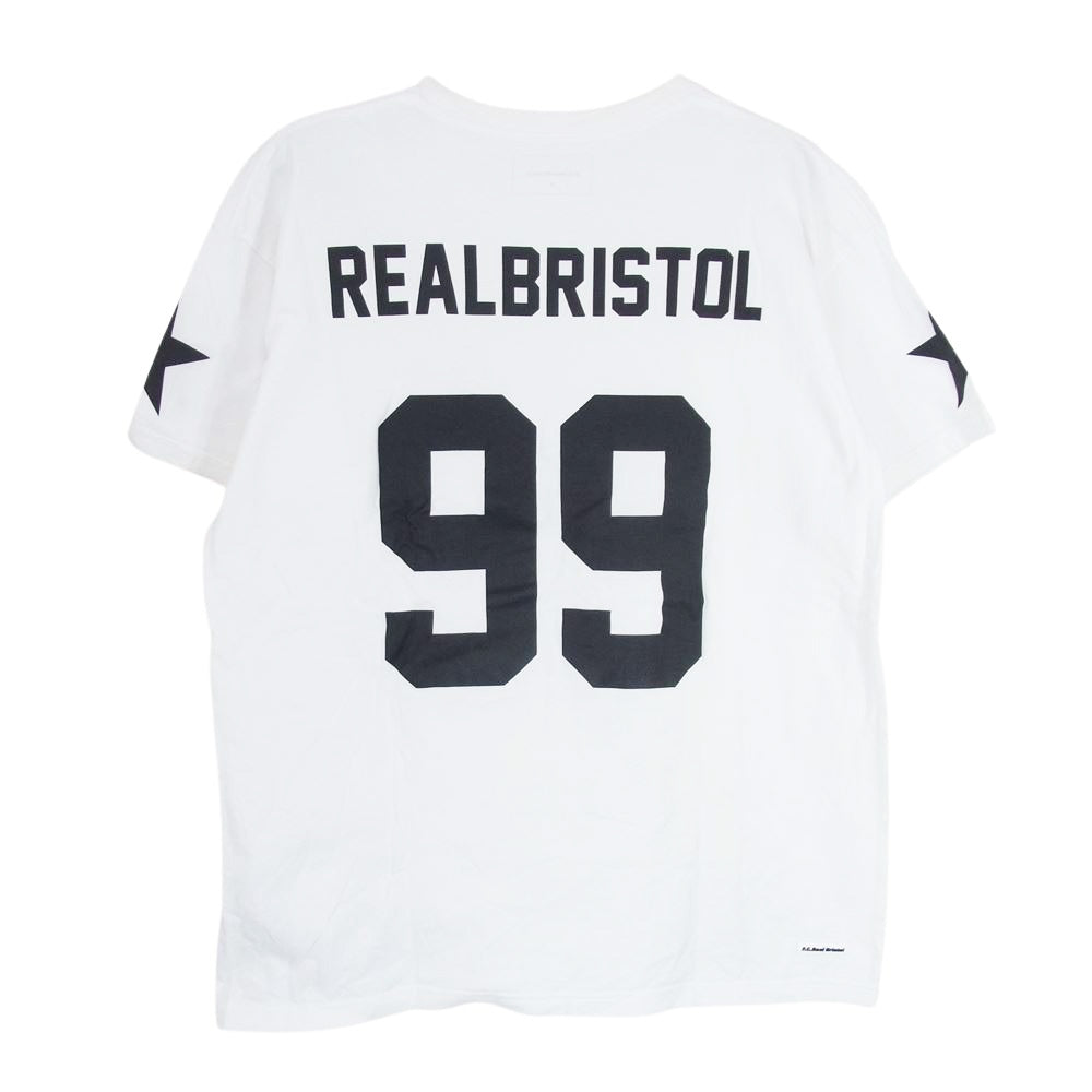 F.C.R.B. エフシーアールビー FCRB-145002 NUMBERING TEE ナンバリング  半袖 Tシャツ  ホワイト系 S【中古】