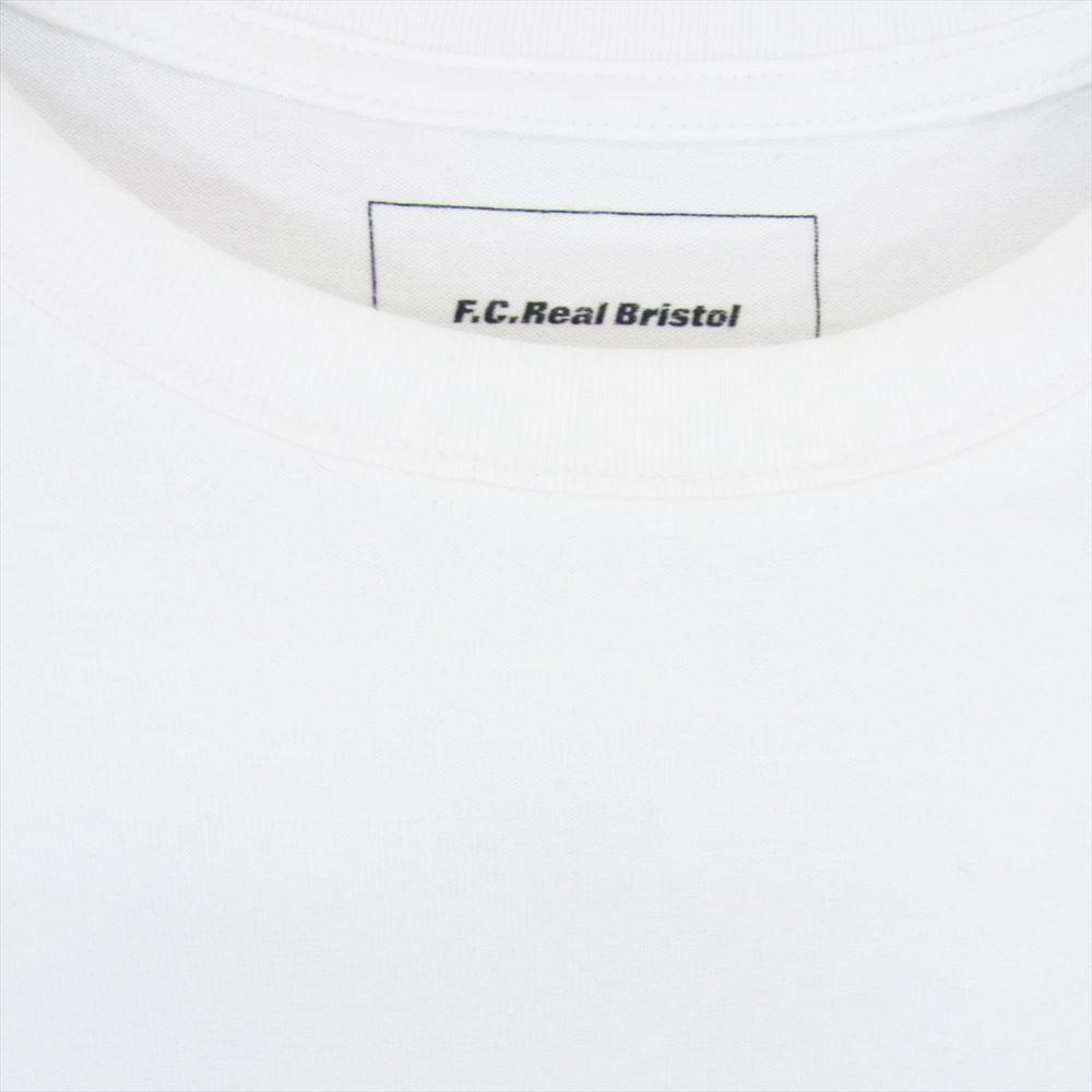 F.C.R.B. エフシーアールビー FCRB-145002 NUMBERING TEE ナンバリング  半袖 Tシャツ  ホワイト系 S【中古】