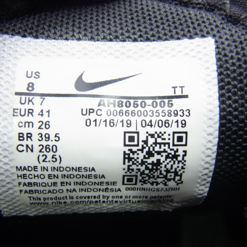 NIKE ナイキ AH8050-005 Air Max 270 Black エアマックス 270 ロー ブラック カットスニーカー ブラック系 26cm【中古】