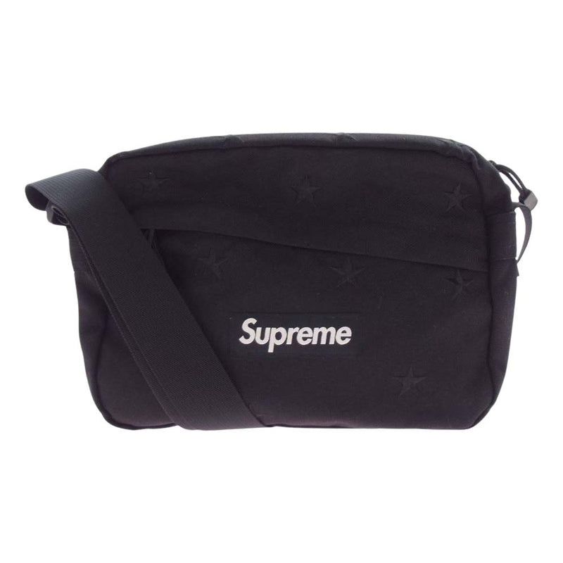 Supreme シュプリーム 13AW  Stars Shoulder Bag スター刺繍 ショルダー バッグ ブラック系【中古】