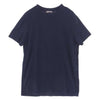MONCLER モンクレール F10918C72010 国内正規品 MAGLIA T-SHIRT サイドロゴ 刺繍 半袖 クルーネック Tシャツ ネイビー系 M【中古】